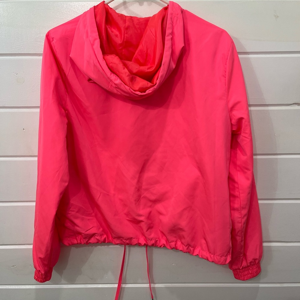 Bright pink rain jacket - Picture 2 of 2